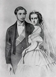 King Edward and Queen Alexandra at the time of their marriage